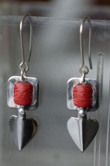 Hela Earrings Silver