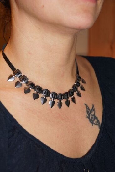 Helakoru Necklace Steel 