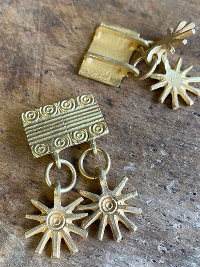 Cast Helavyö Belt Brass